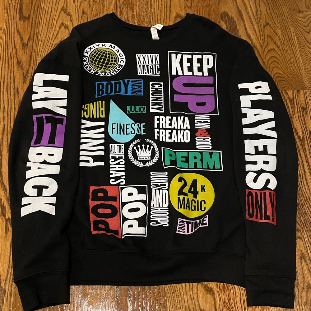 24K Magic Bruno Mars Crew Neck